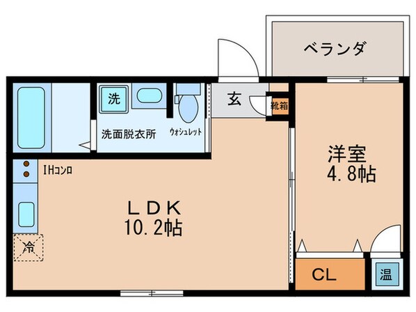 FmaisonLOREⅤ番館の物件間取画像